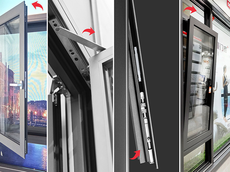 断桥铝平开窗都有哪些开启体例？